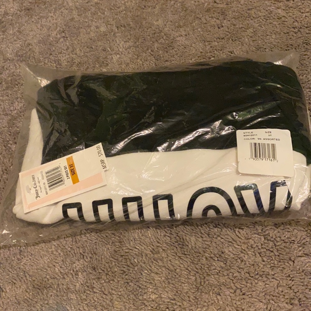 BNWT TODDLER JUICY COUTURE SWEAT SUITS SZ3T